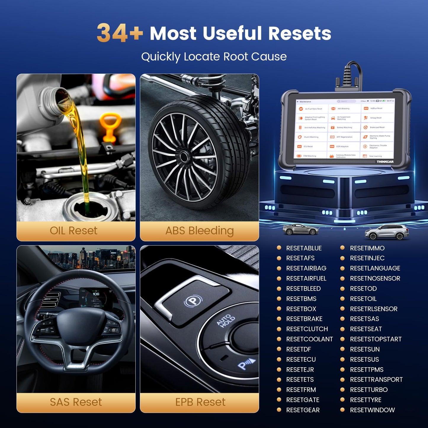 Bidirectional OBD2 Scanner with ECU Coding