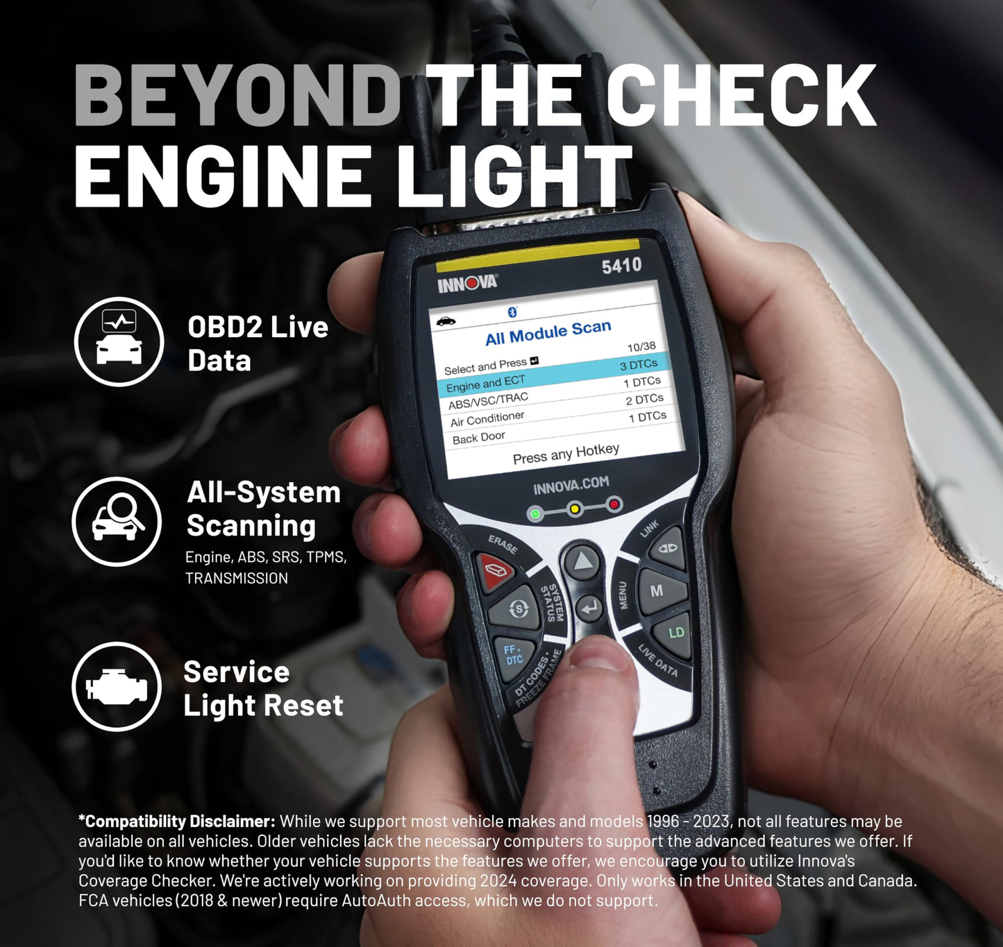 All-System OBD2 Scanner for Cars & Trucks