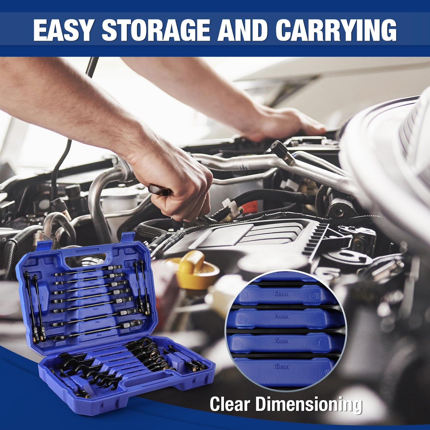 22-Piece Wrench Set