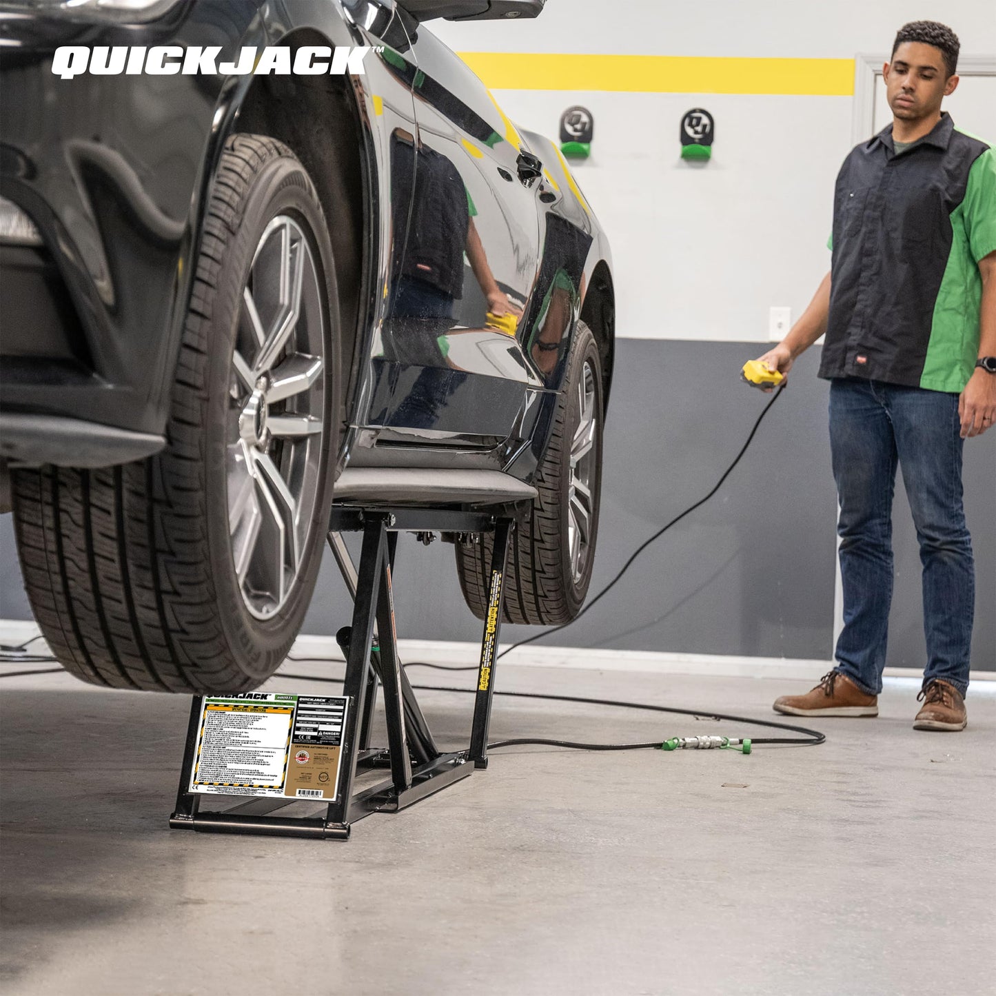 Portable Car Lift with 110V Power Unit