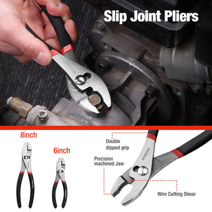 7-Piece Pliers Set for DIY & Repairs