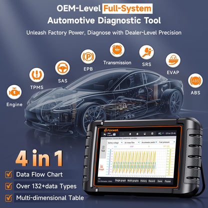 Wireless Bidirectional OBD2 Diagnostic Scanner