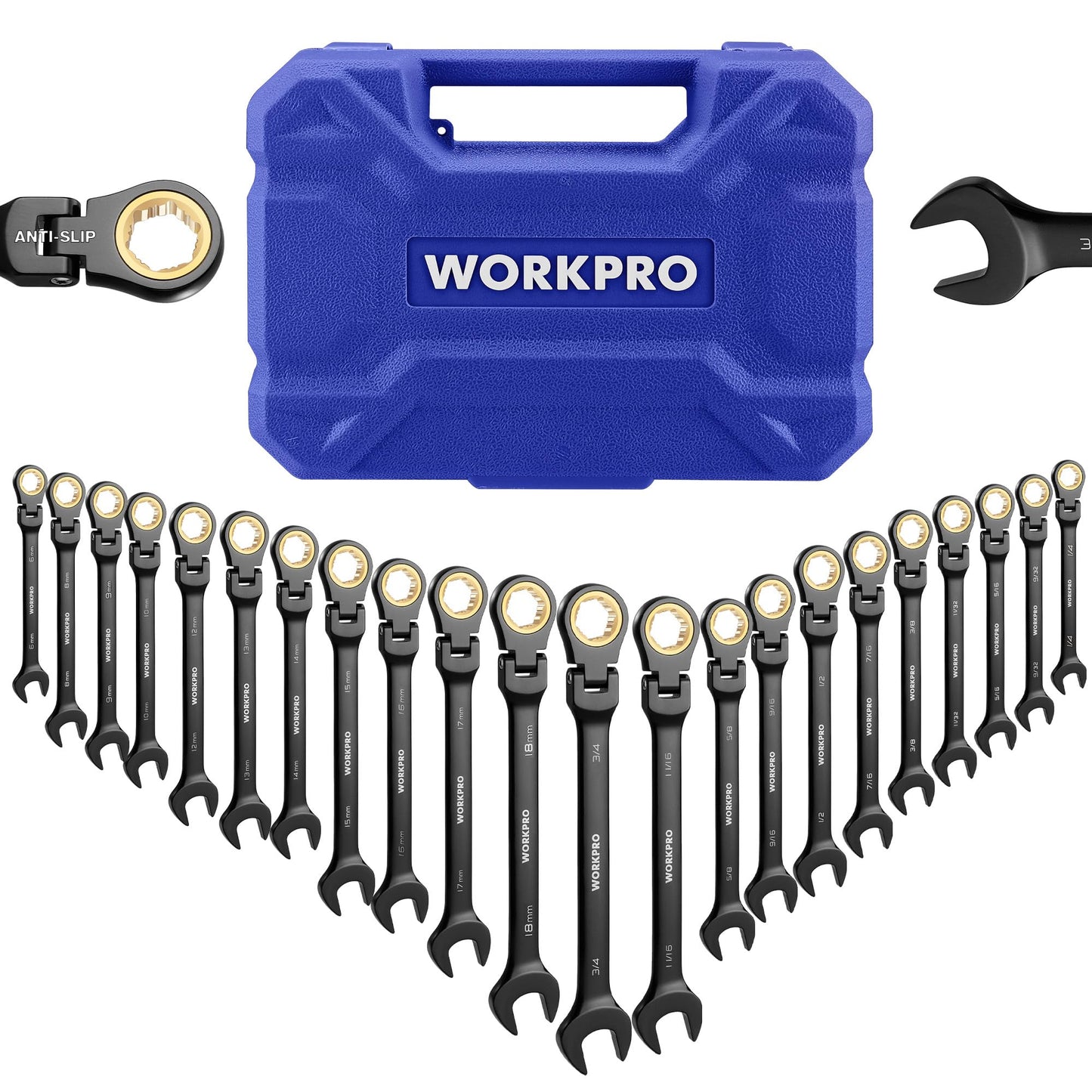 22-Piece Wrench Set