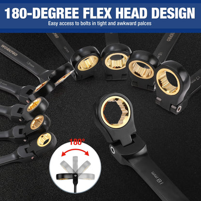 22-Piece Wrench Set