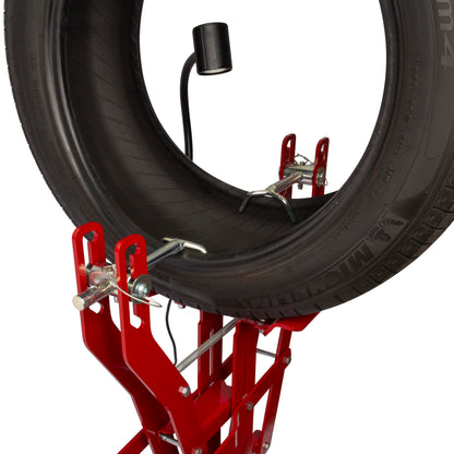 Tire Spreader with LED Inspection Light