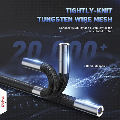 360° Articulating Automotive Borescope Camera