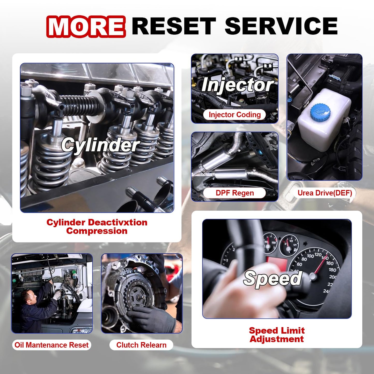 Heavy Duty Truck Diagnostic Scanner with DPF Regen