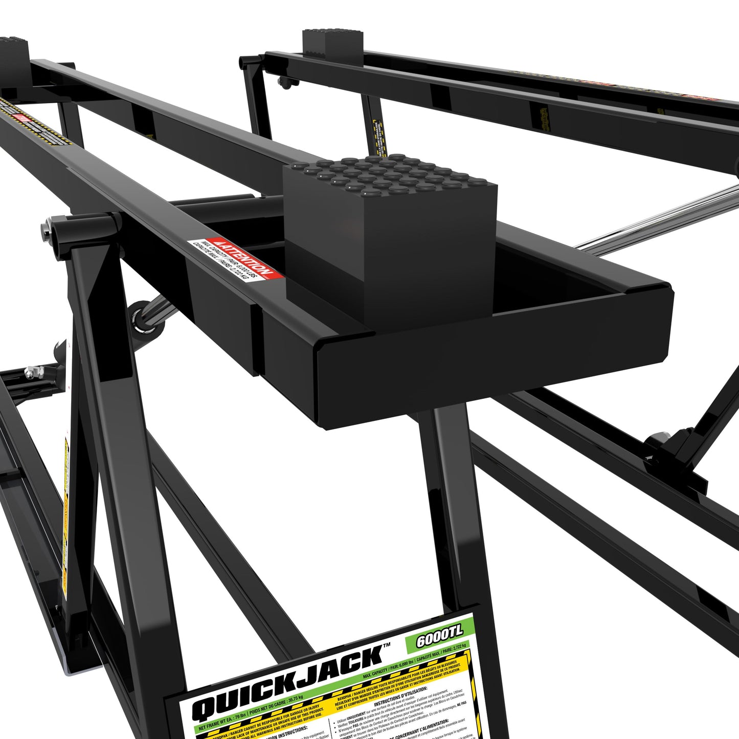 Portable Car Lift with 110V Power Unit
