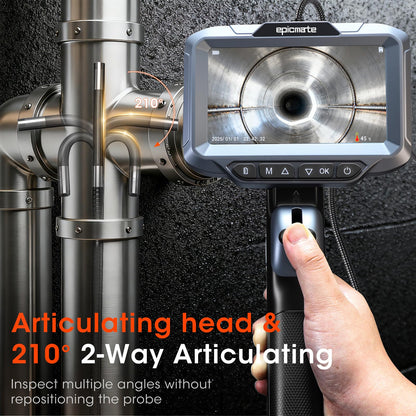 Articulating Borescope Inspection Camera