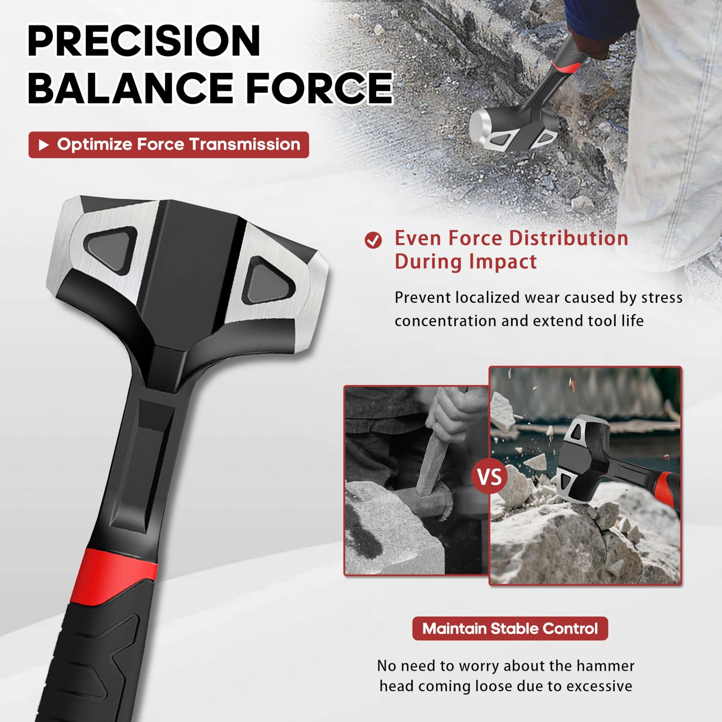 3lb Heavy Duty Sledge Hammer