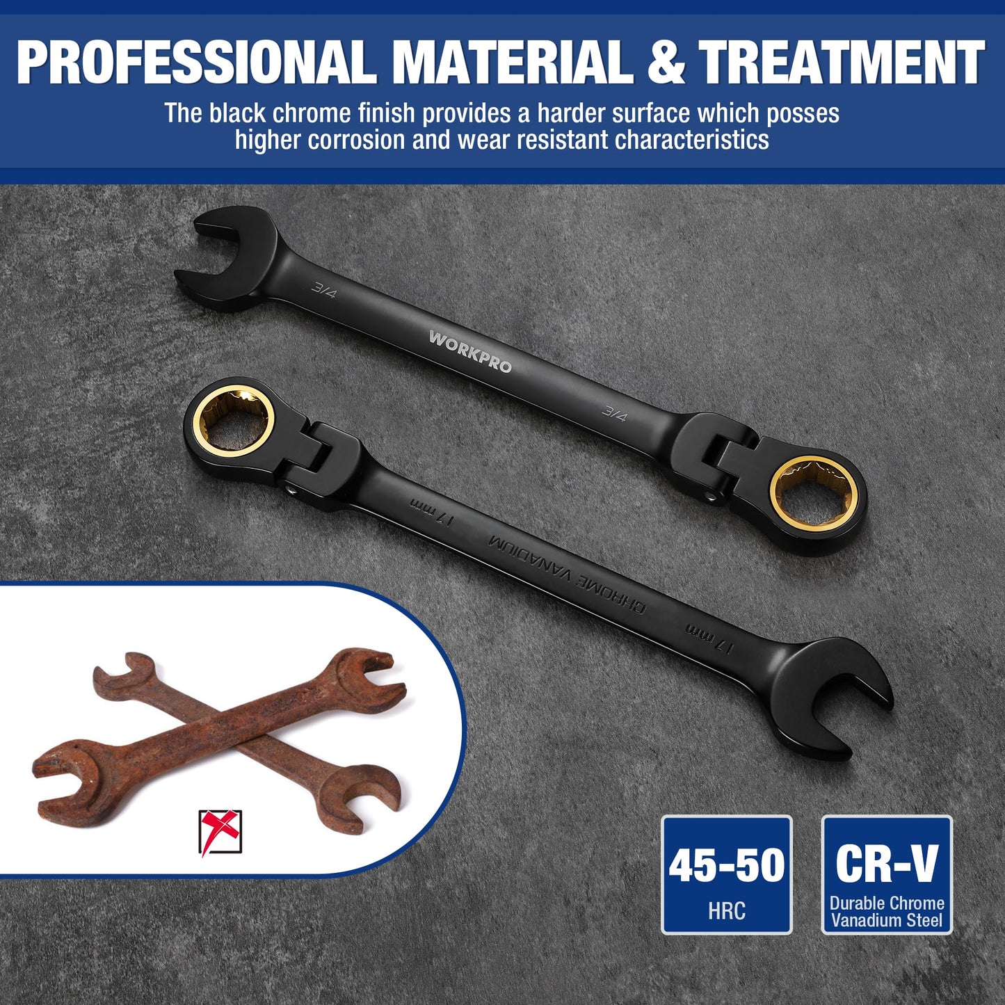 22-Piece Wrench Set